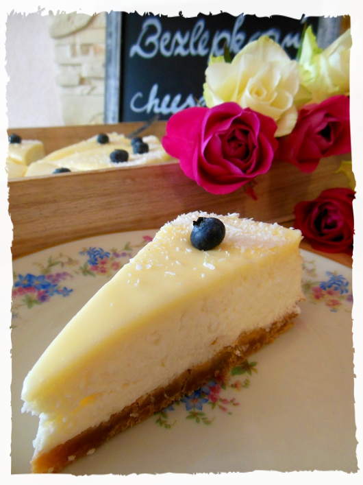Kokosový cheesecake bez lepku Kokosový cheesecake bez lepku