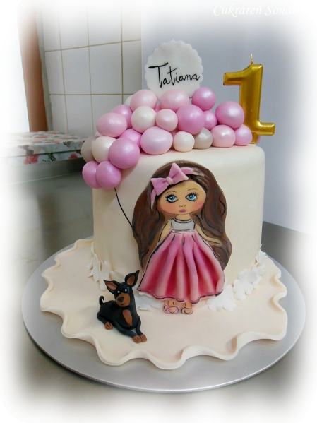 Princeznovské torty pre dievčatá